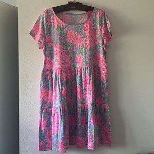 {Lilly Pulitzer} Brand New Geanna Short Sleeve Dress